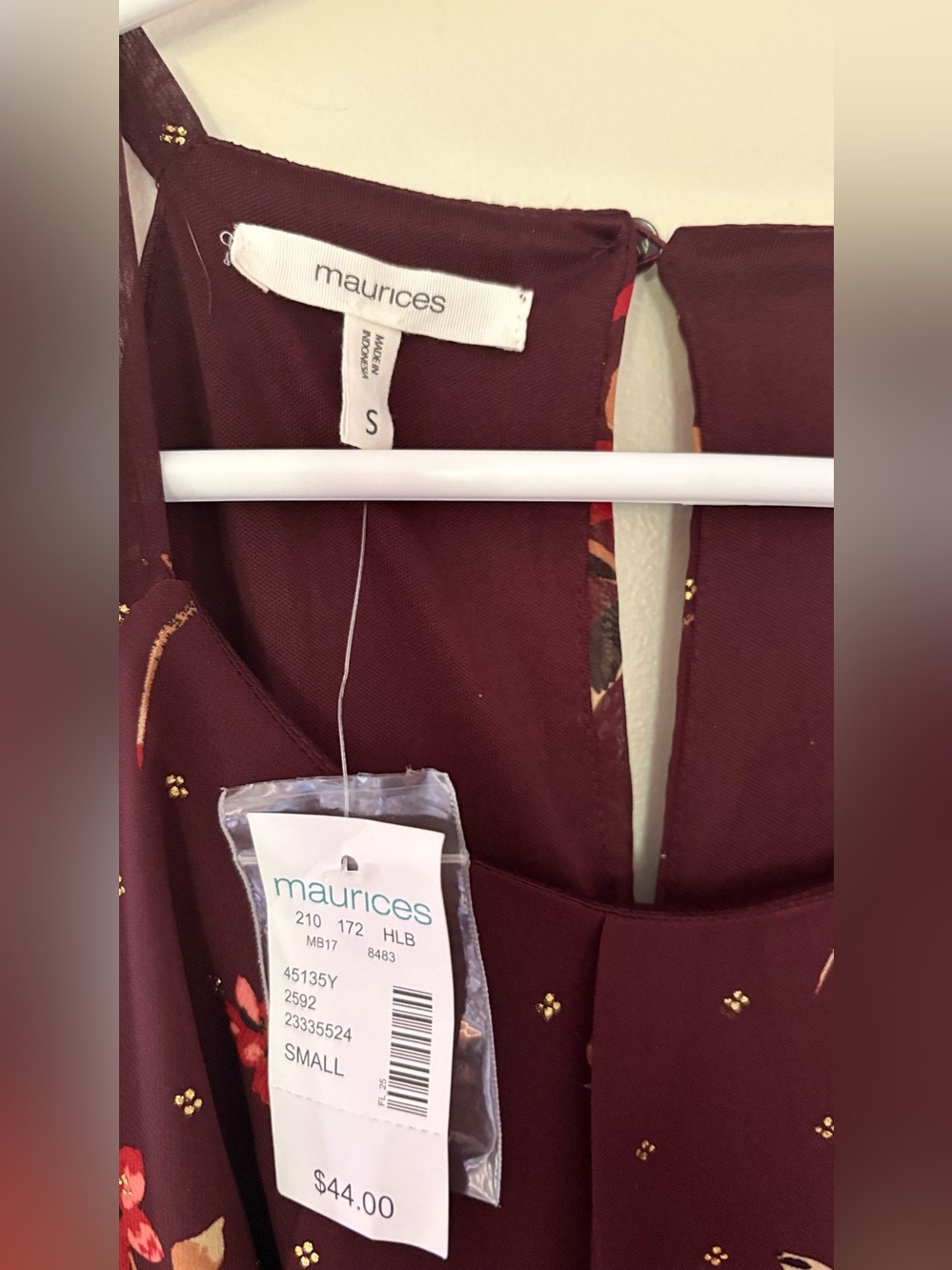 NWT Maurices Floral Dress - Picture 4 of 4
